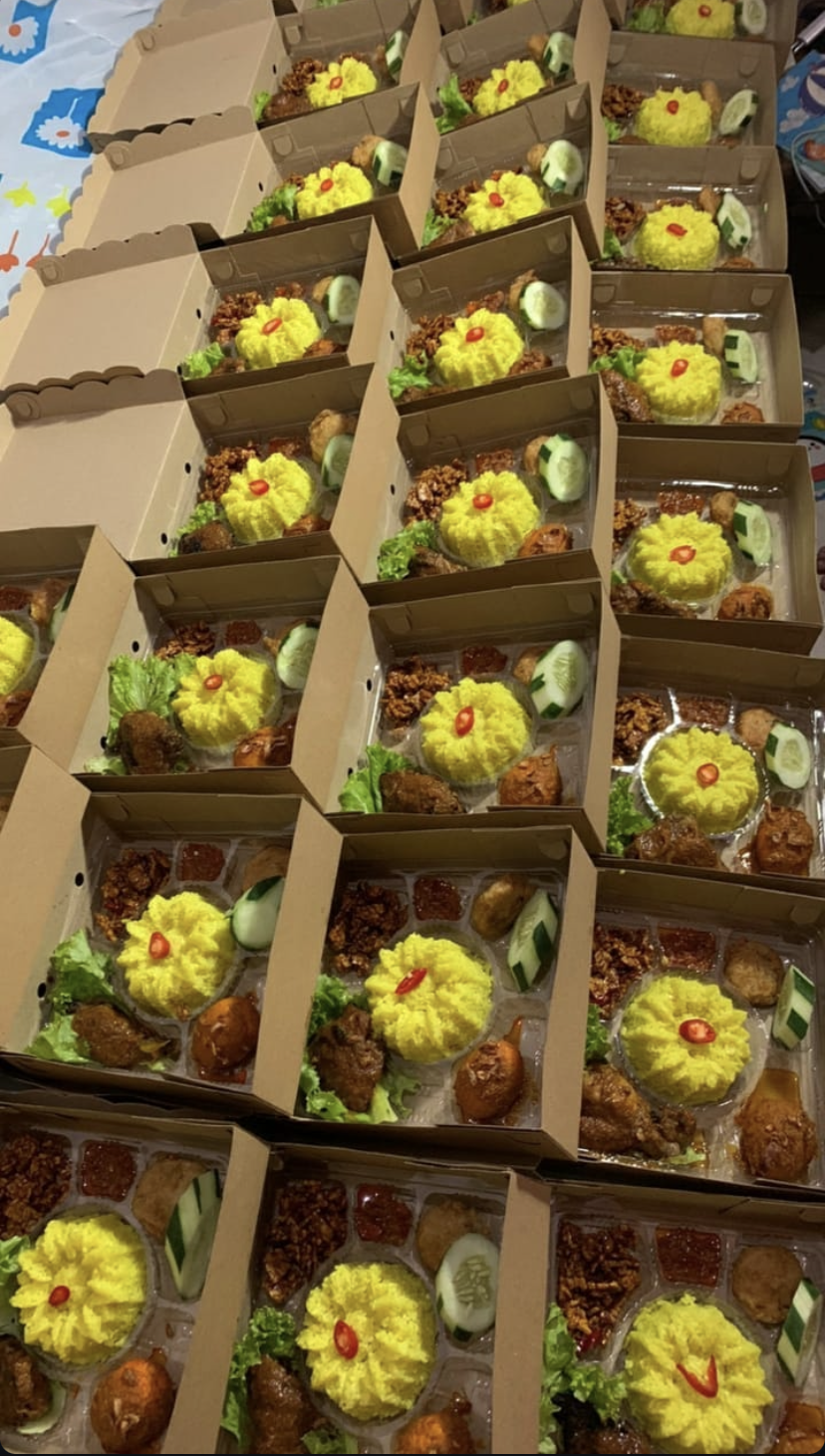 Ayam panggang kotak siap kirim Dapoer Three D